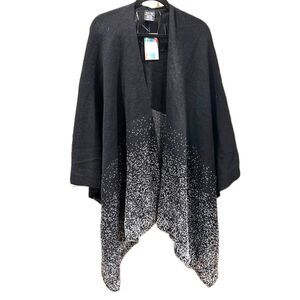 Black and Silver Shawl - One Size - NWT